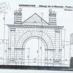 Porte aux Lions, élévation nord