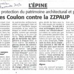 Courrier vendéen du 19 novembre 2009