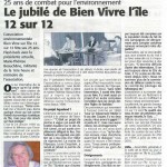 Courrier vendéen du 22 juillet 2010